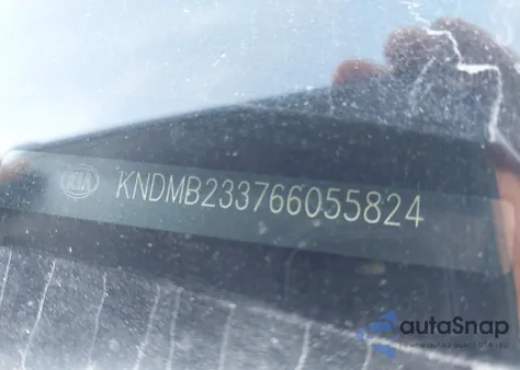 2006 Kia Sedona Ex/Lx из США, поврежденный, VIN KNDMB233766055824